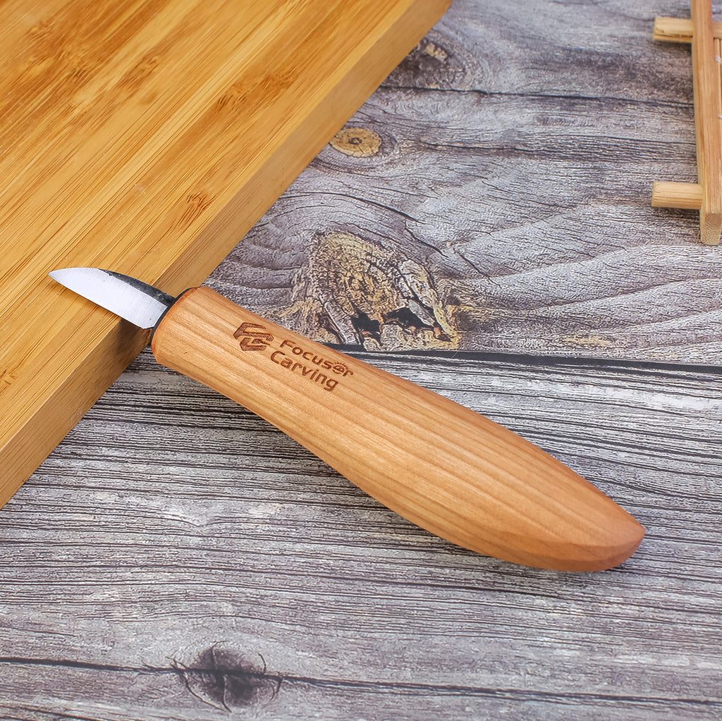 Wood Carving Knife Whittling Knife Sloyd Knife Basic Wood Carving Knife  Whittling Knives Carving Knife Basic Knives Carve Beavercraft C4 
