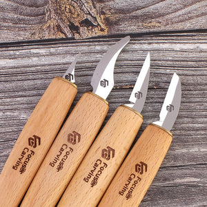 85mm Slojd knife, Whittling knife, Fresh wood carving, Handcarving - The  Spoon Crank