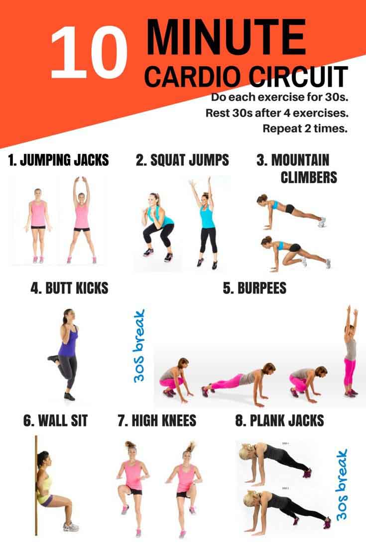 10-Minute Workouts For Busy People Who Want a Better Body