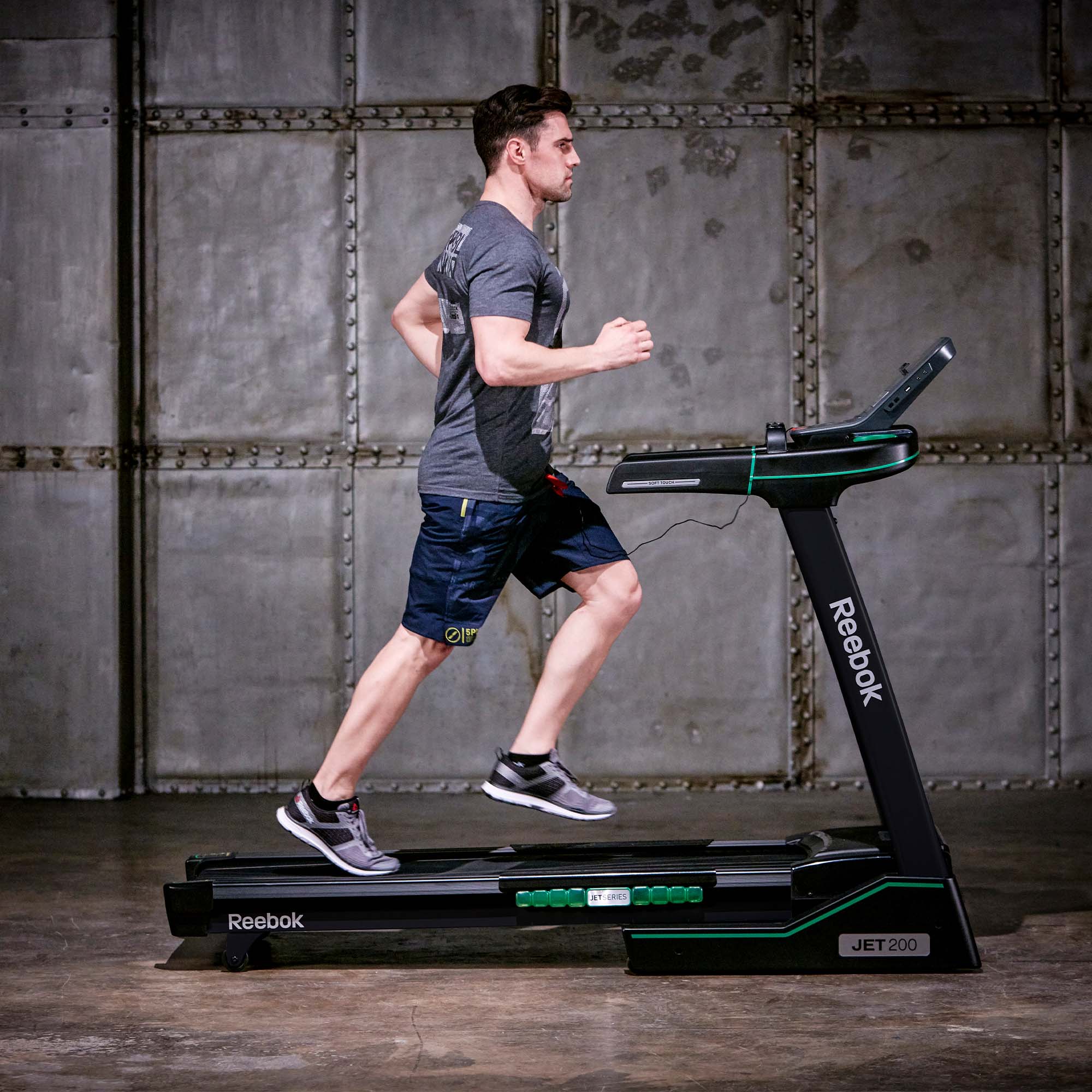 Image of Reebok Jet 200 Series Bluetooth Folding Treadmill