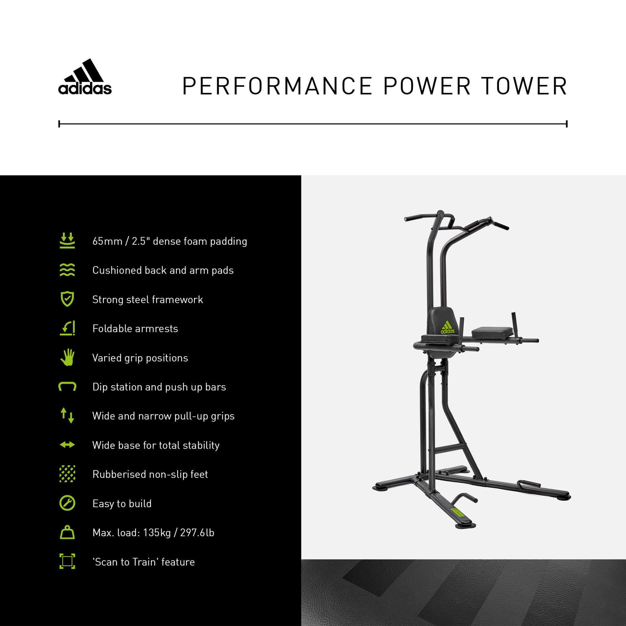 Image of adidas Performance Power Tower