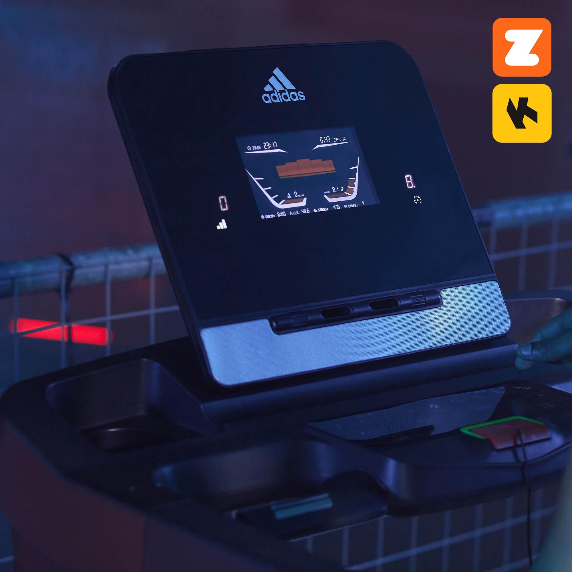 Image of adidas T-19 Bluetooth Folding Treadmill