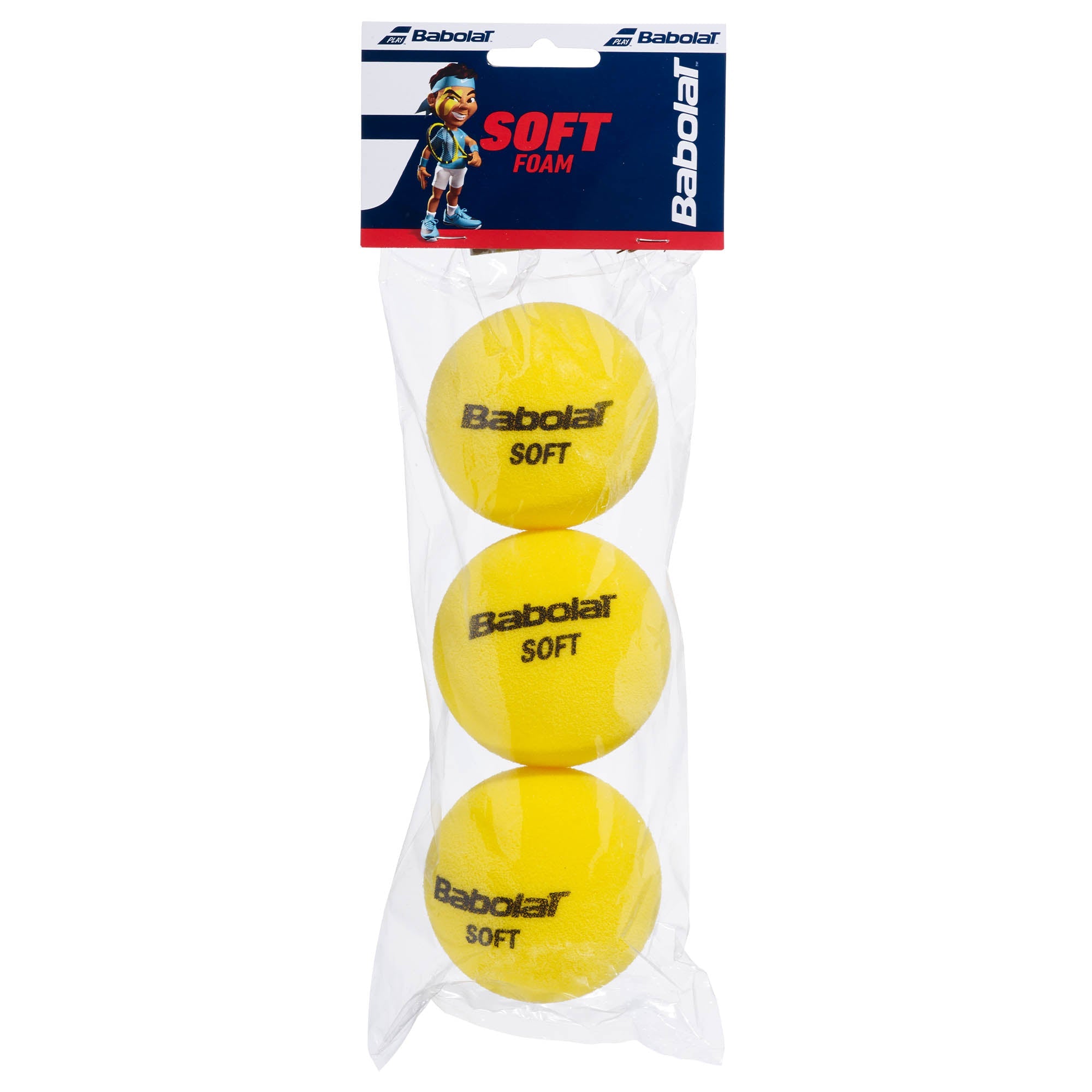 Babolat Initiation Soft Foam Mini Tennis Balls - Pack of 3