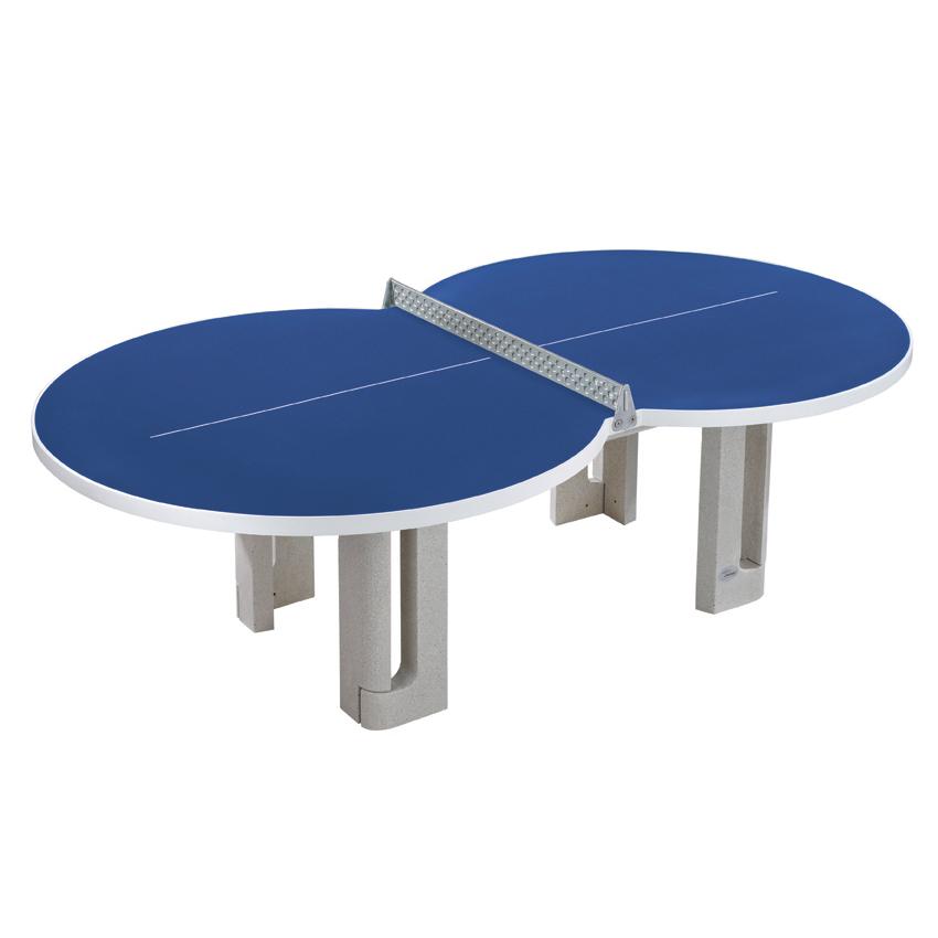 Butterfly Figure Eight Concrete Table Tennis Table