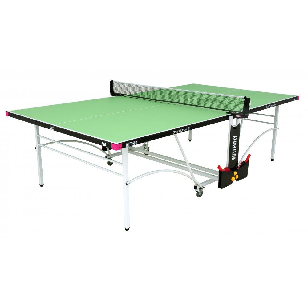 Butterfly Spirit 10 Rollaway Outdoor Table Tennis Table