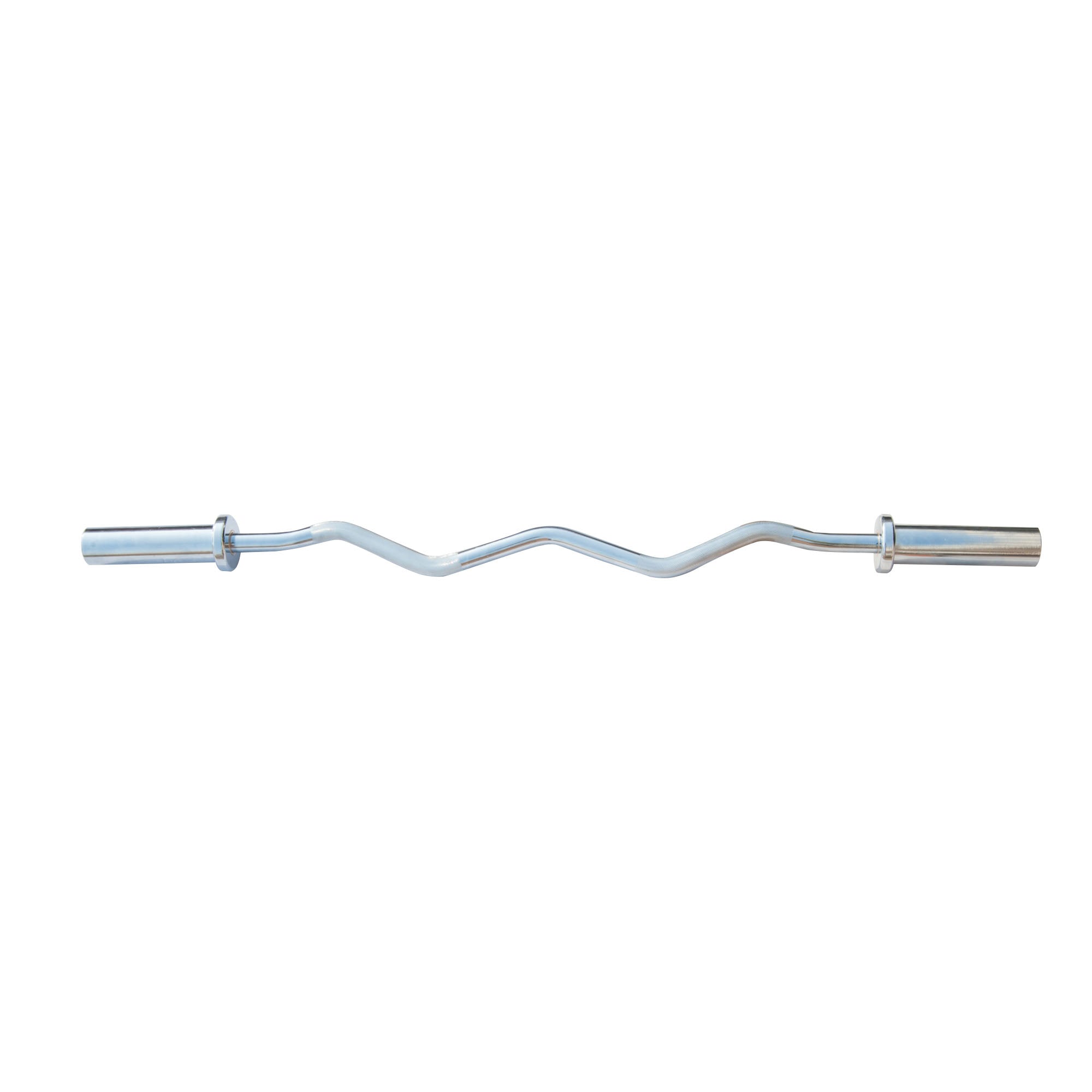 Image of DKN Olympic 2" EZ Curl Chrome Barbell Bar