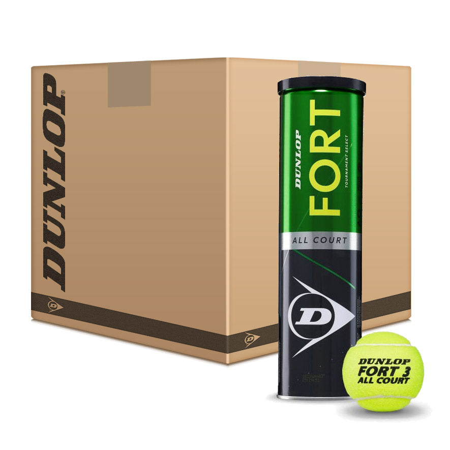 Dunlop Fort All Court Tournament Select Tennis Balls - 6 Dozen