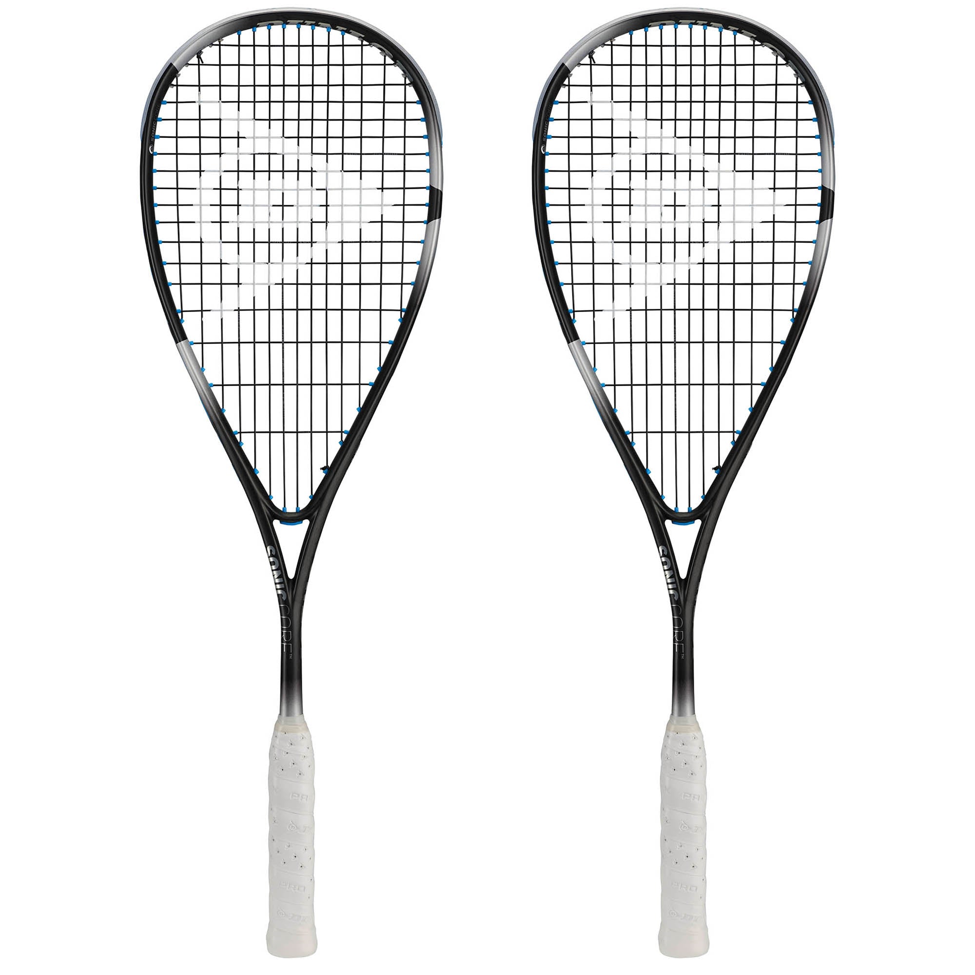Dunlop Sonic Core Evolution 120 Squash Racket Double Pack