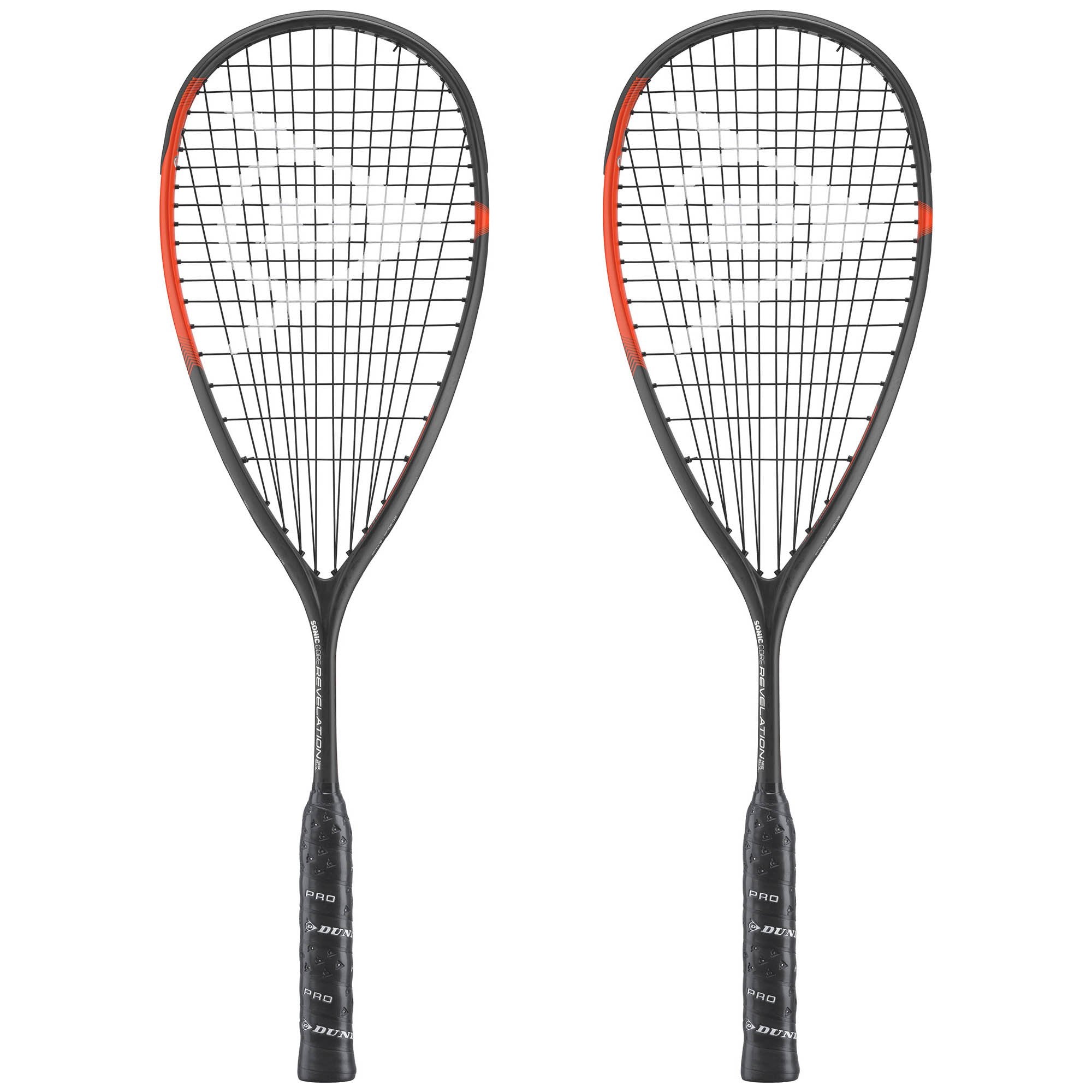 Dunlop Sonic Core Revelation 135 Squash Racket Double Pack