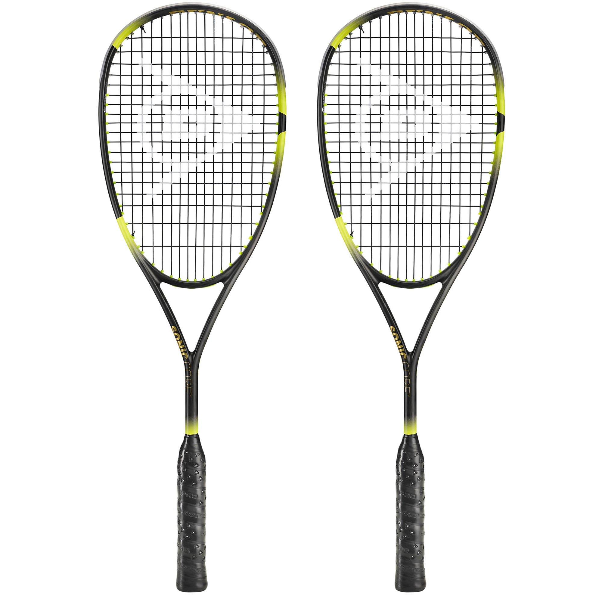 Dunlop Sonic Core Ultimate 132 Squash Racket Double Pack