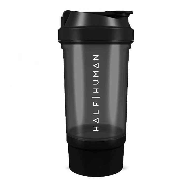 Image of Half Human 500ml Protein Shaker Bottle