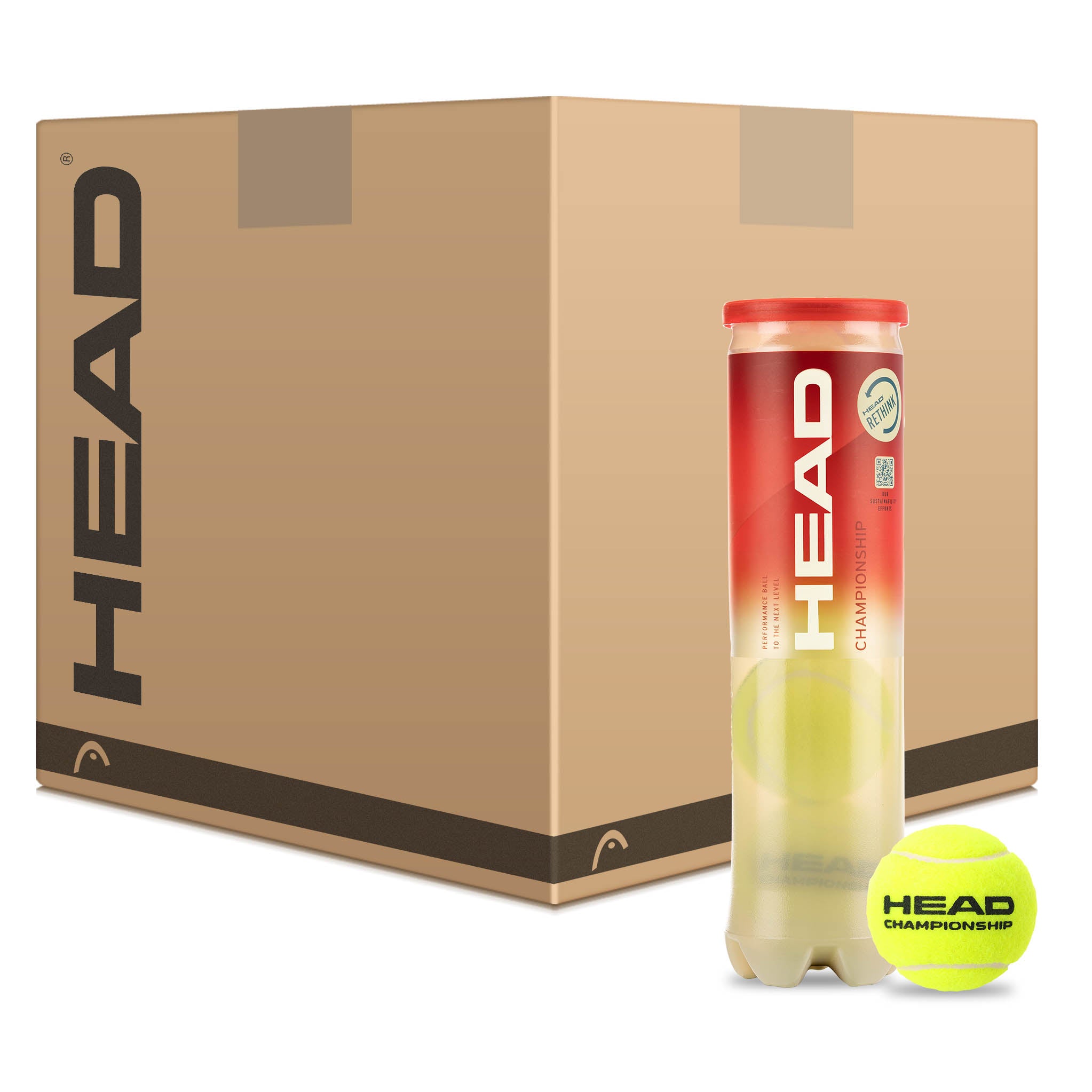 Head Championship Tennis Balls - 12 Dozen