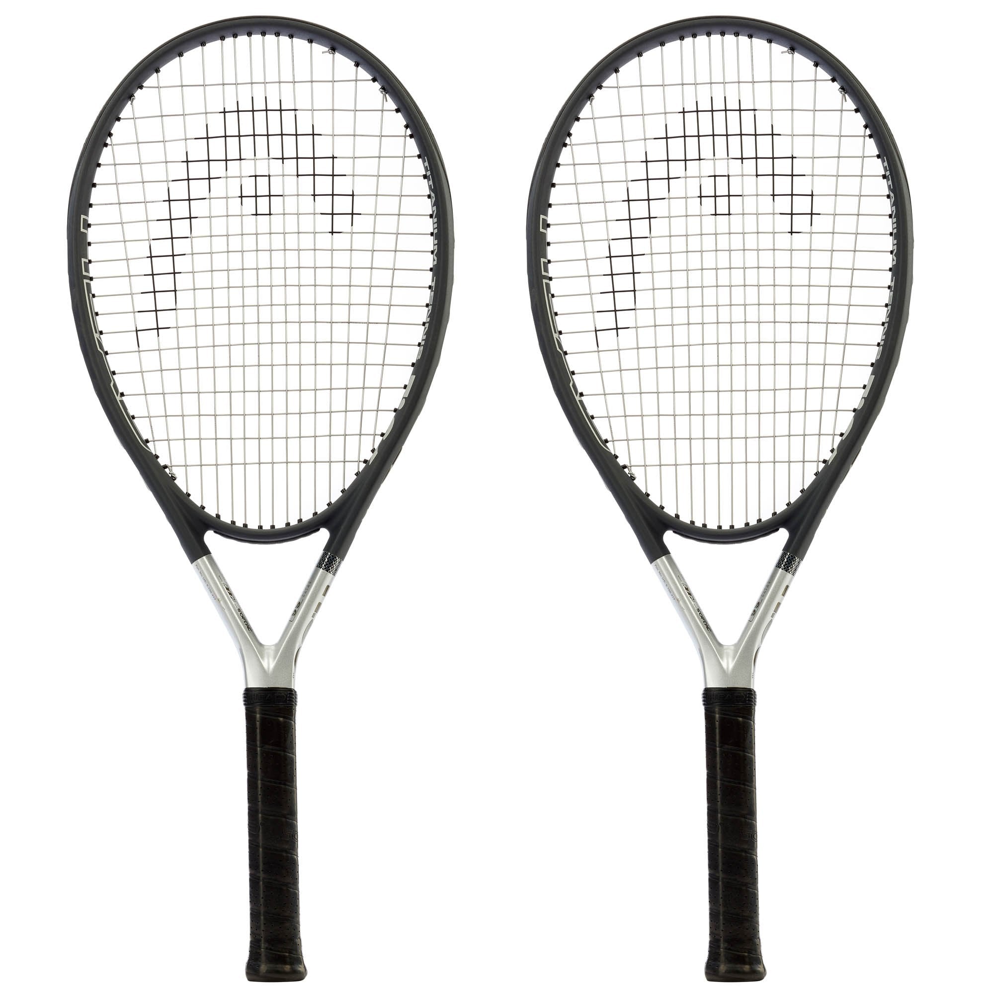 Head Ti S6 Titanium Tennis Racket Dual Pack