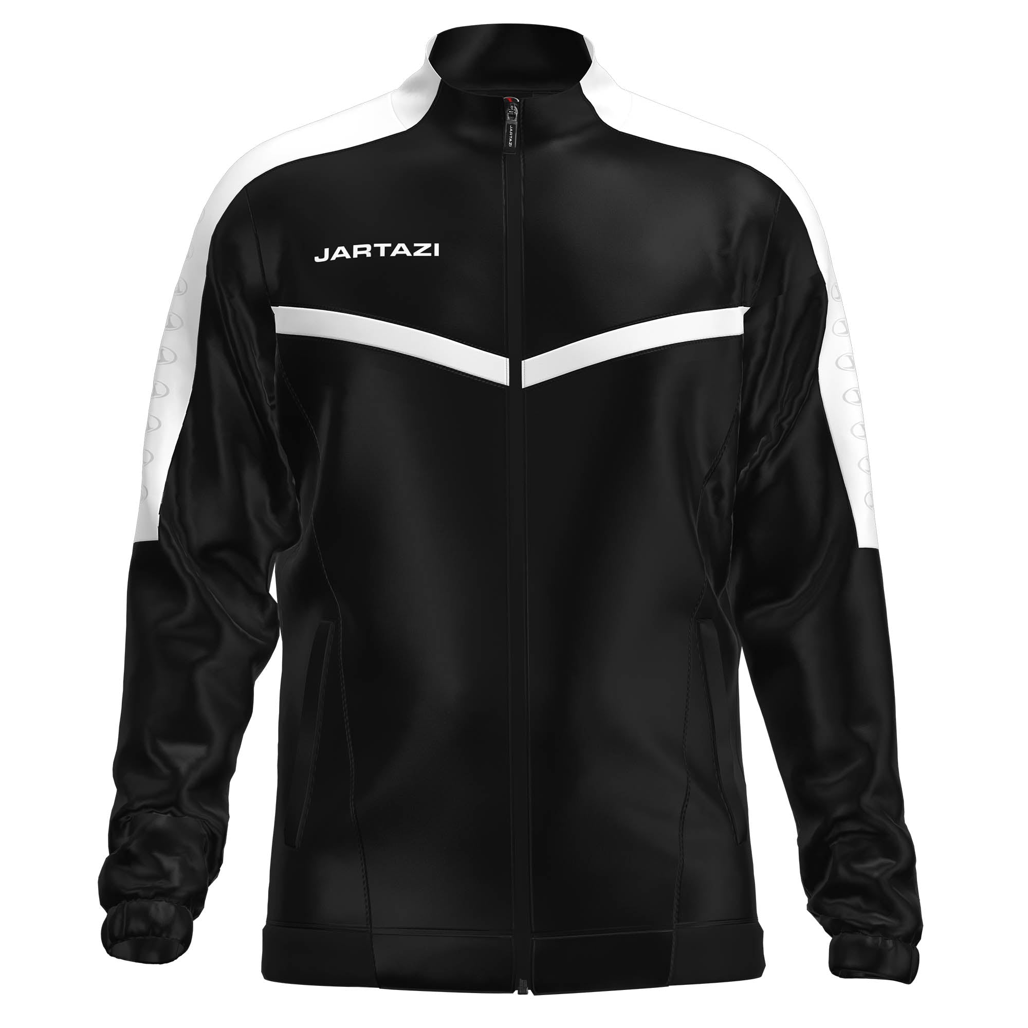 Image of Jartazi Torino Mens Full-Zip Poly Training Jacket