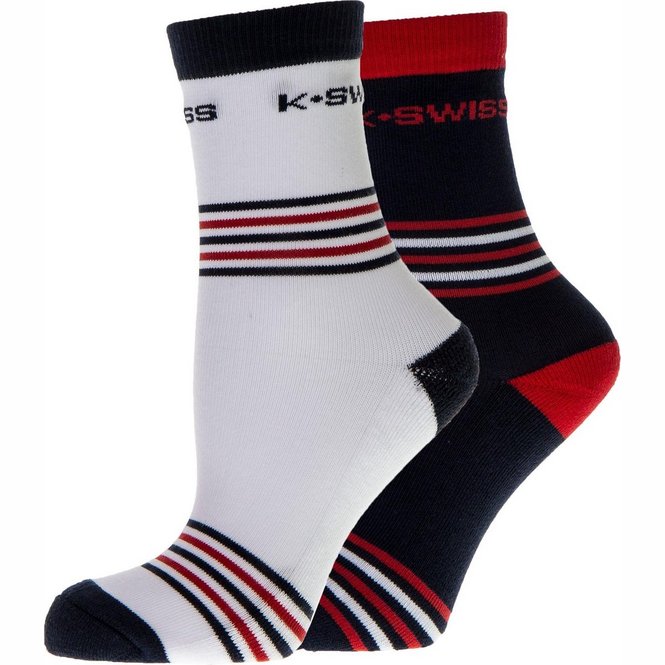 K-Swiss Heritage Mens Socks - Pack of 2