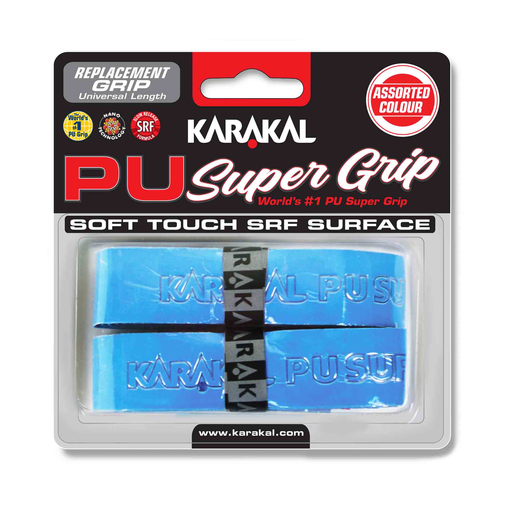 Karakal PU Super Replacement Grip - 2 grips