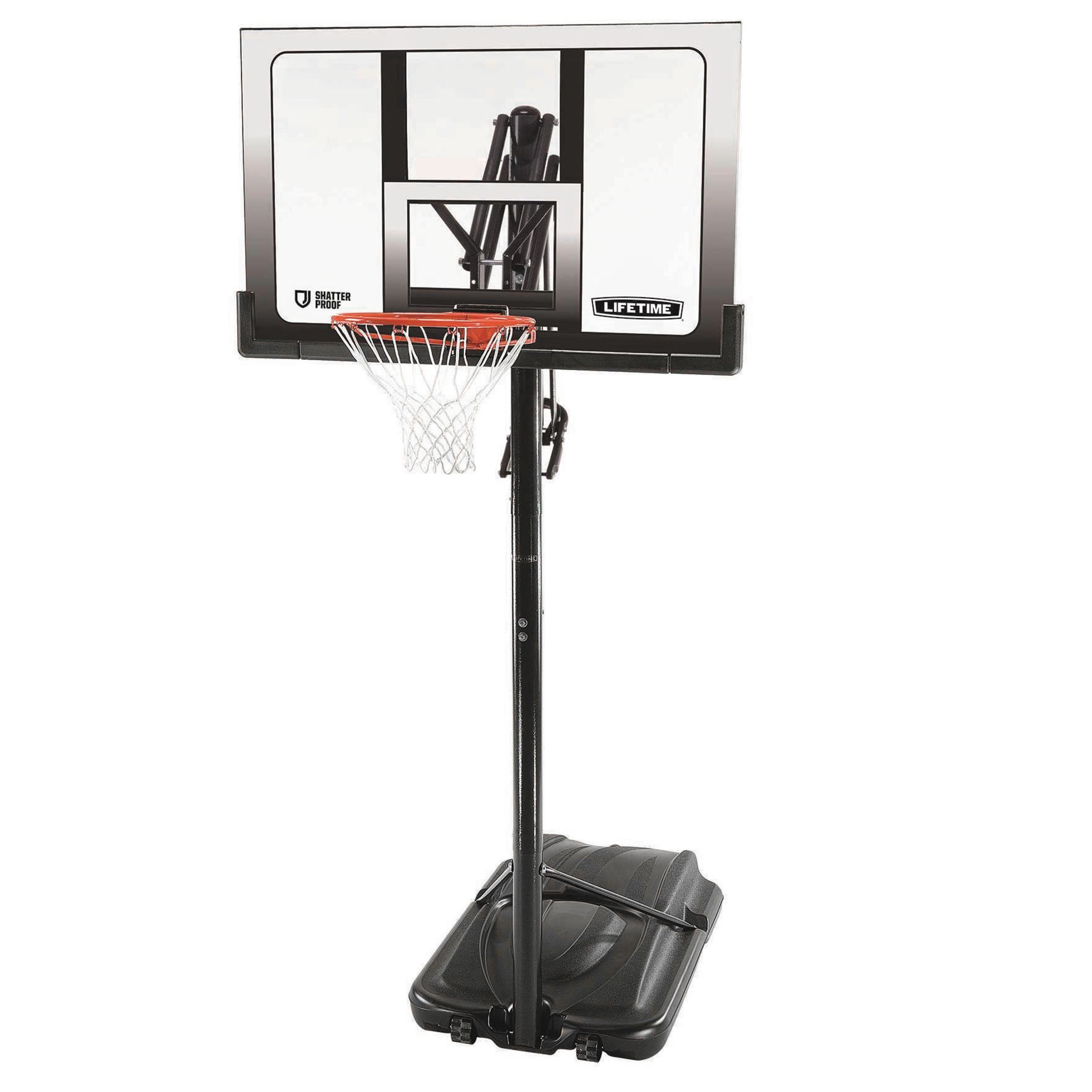 Lifetime Power Lift 52in Adjustable Portable Basketball System