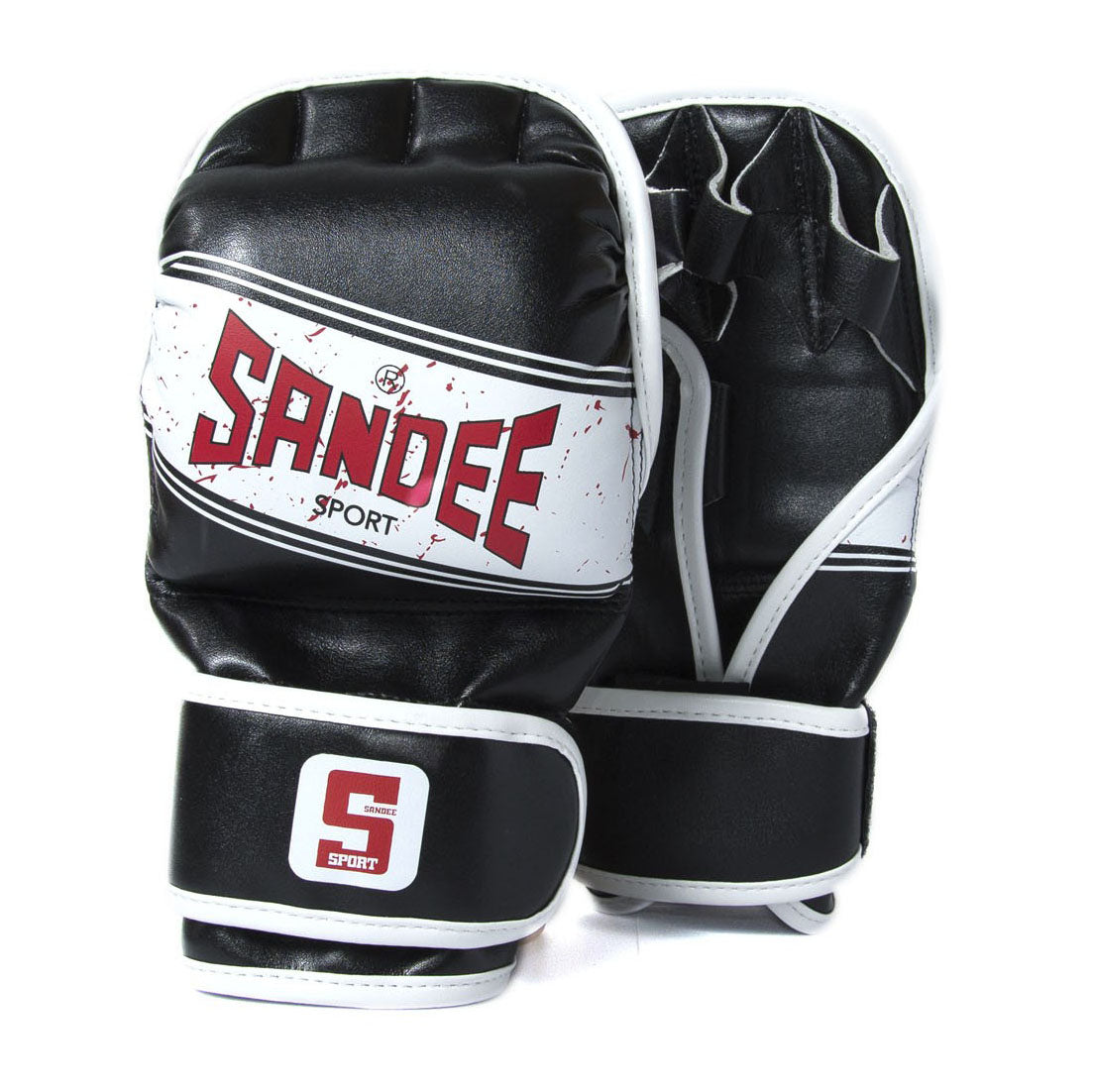 Sandee Sport Synthetic Leather MMA Sparring Gloves