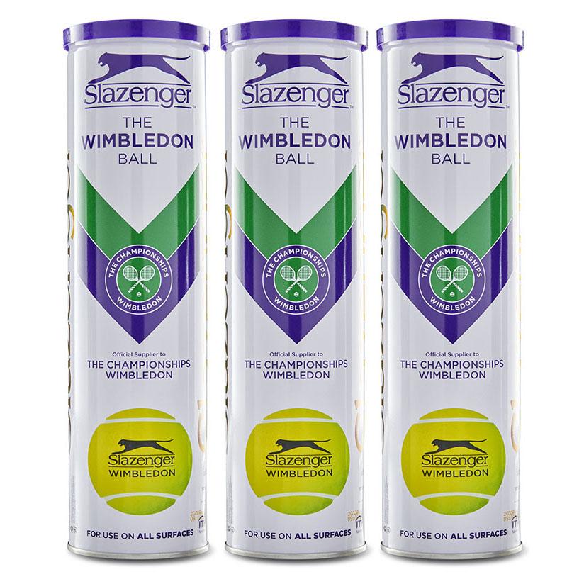 Slazenger Wimbledon Tennis Balls - 1 Dozen