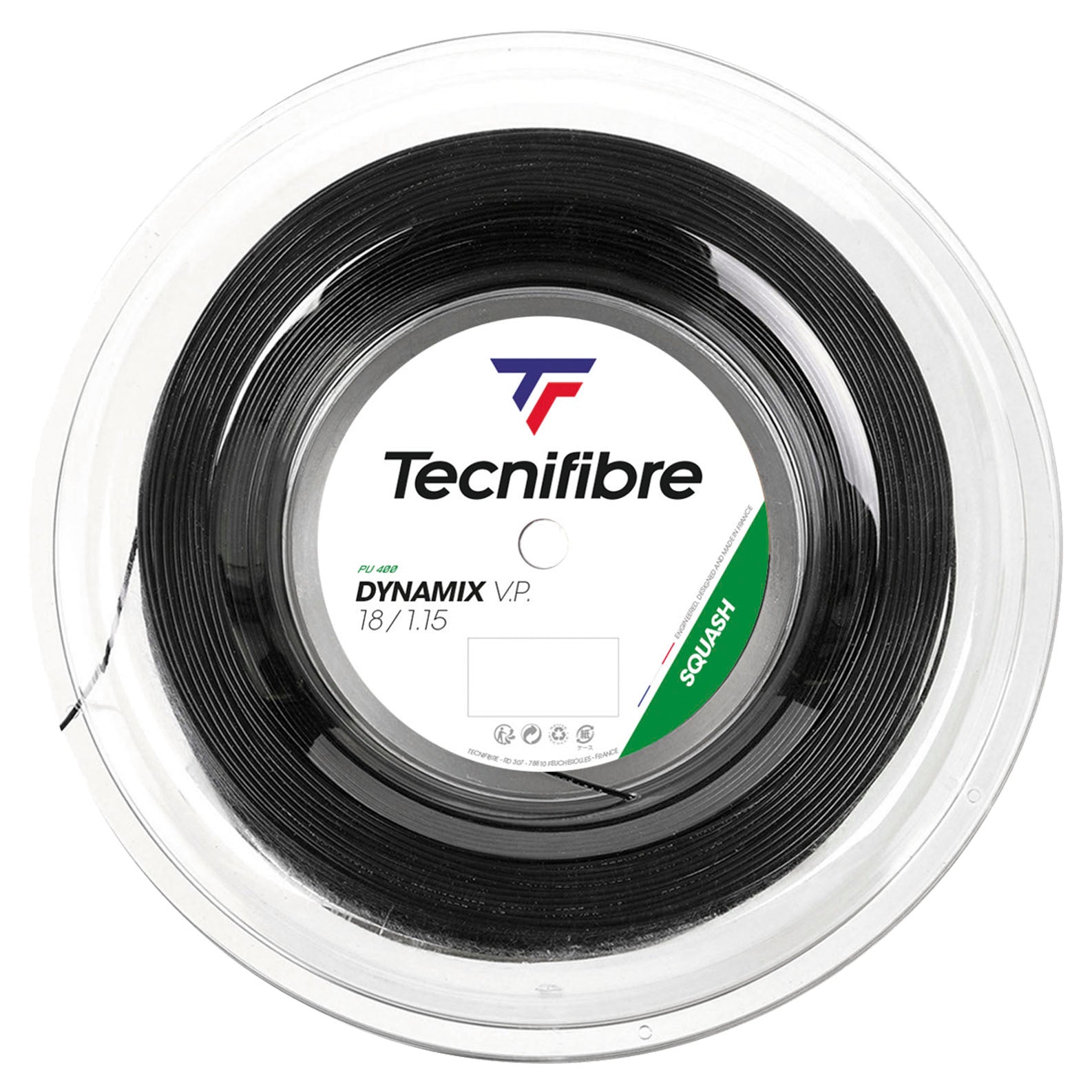 Image of Tecnifibre Dynamix VP Squash String Reel - 200m Reel