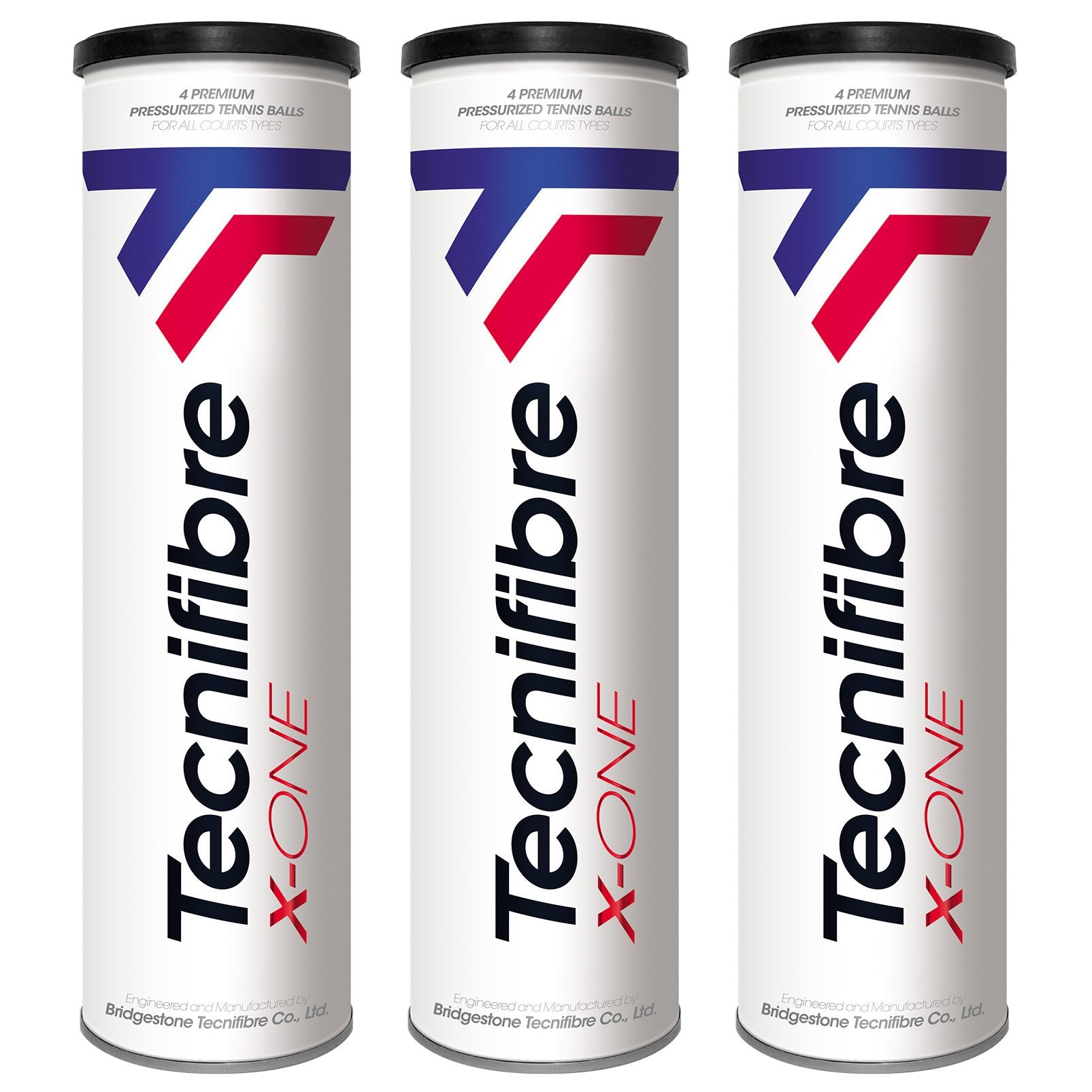 Tecnifibre X-One Tennis Balls - 1 Dozen