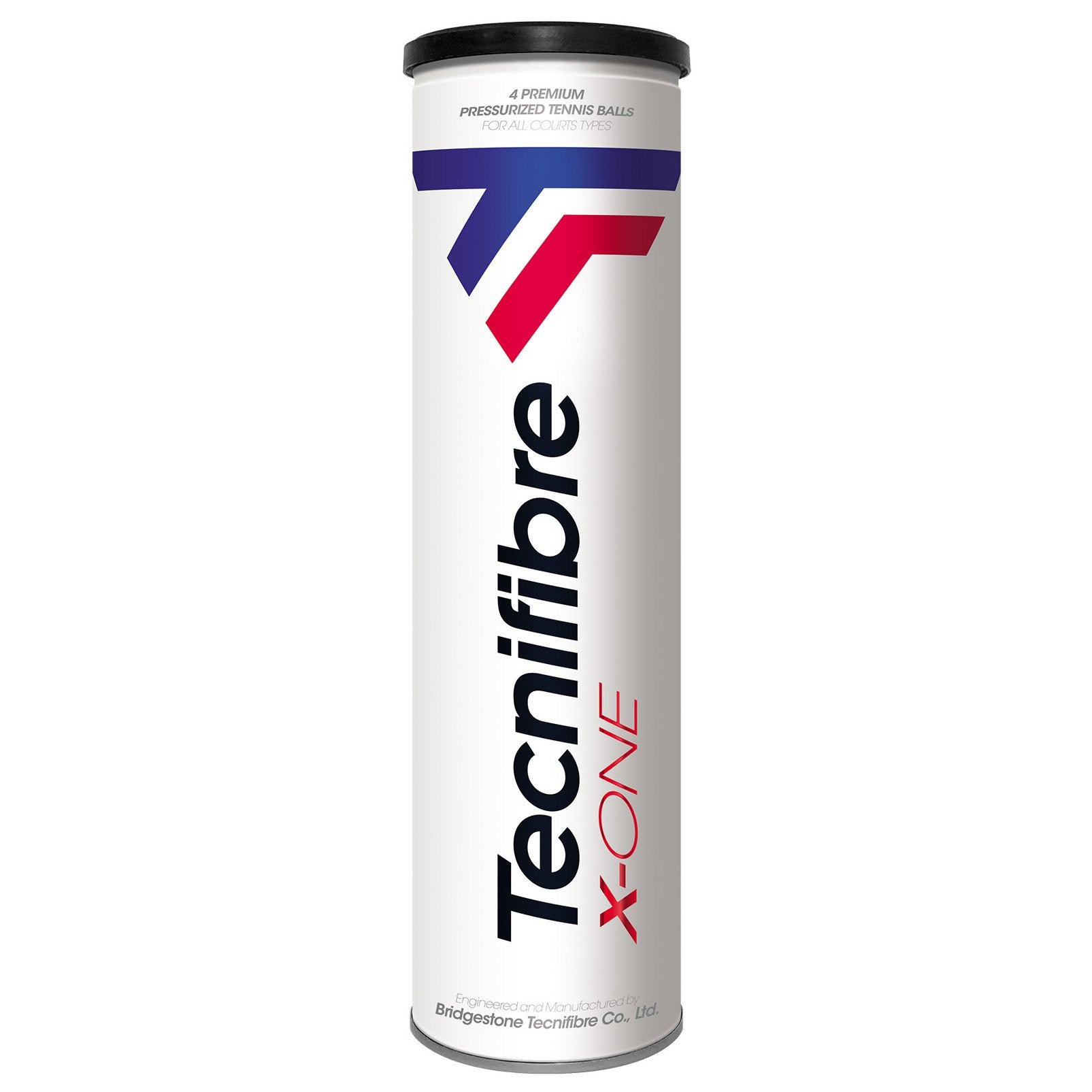 Tecnifibre X-One Tennis Balls - Tube of 4
