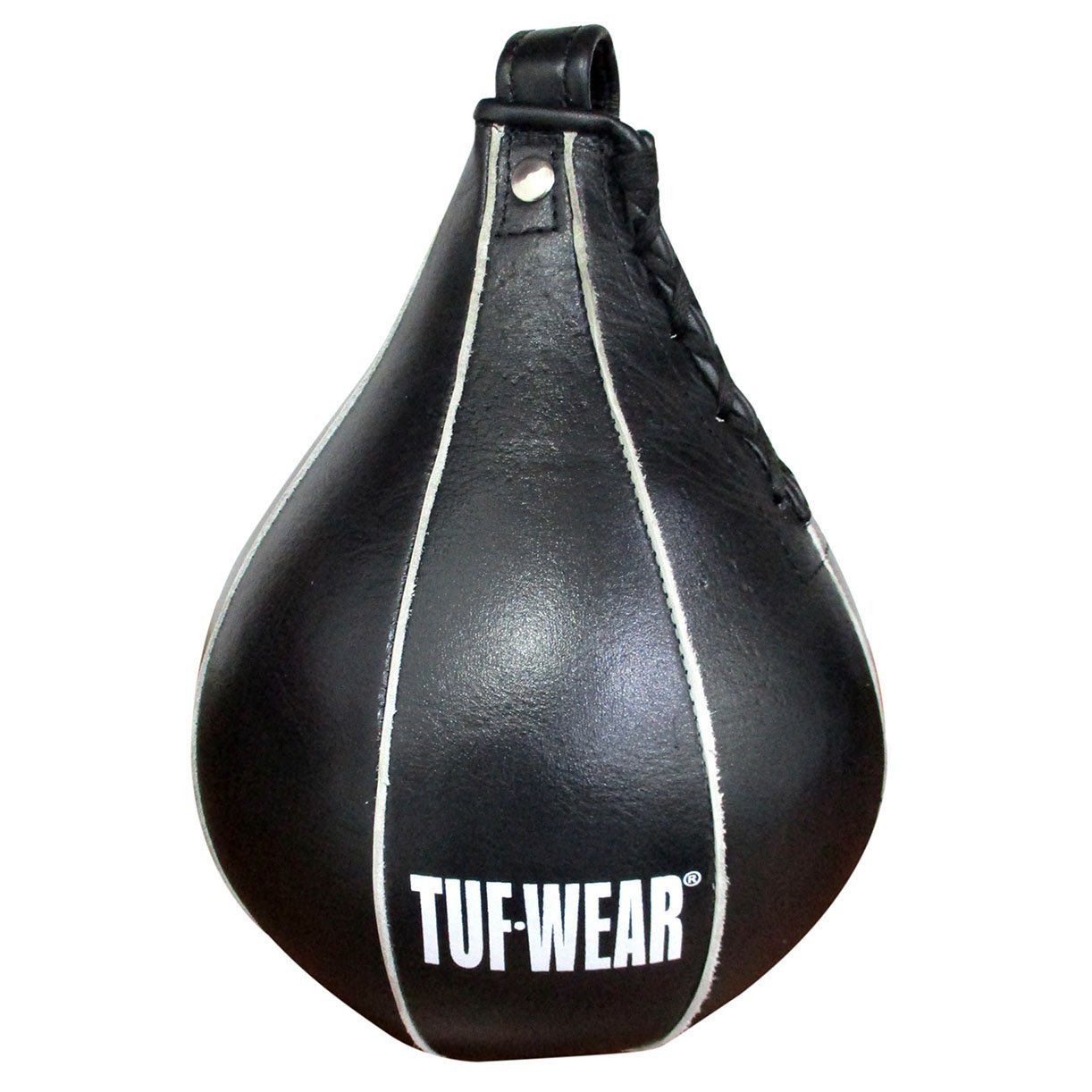 Tuf Wear Black Hide Leather Speed Ball