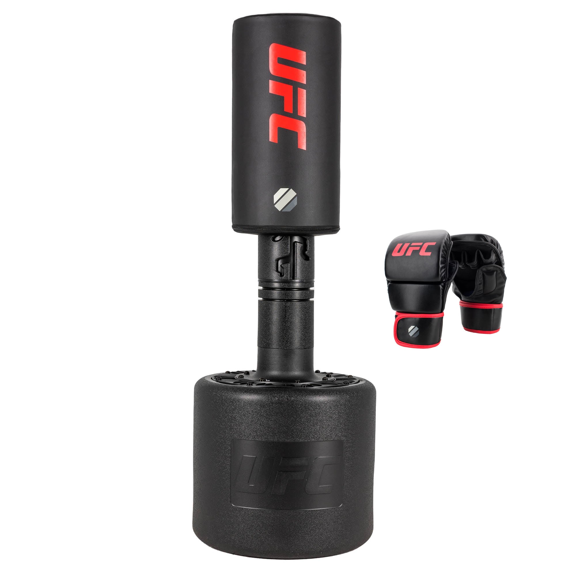 UFC 2ft Free Standing Punch Bag and Glove Set