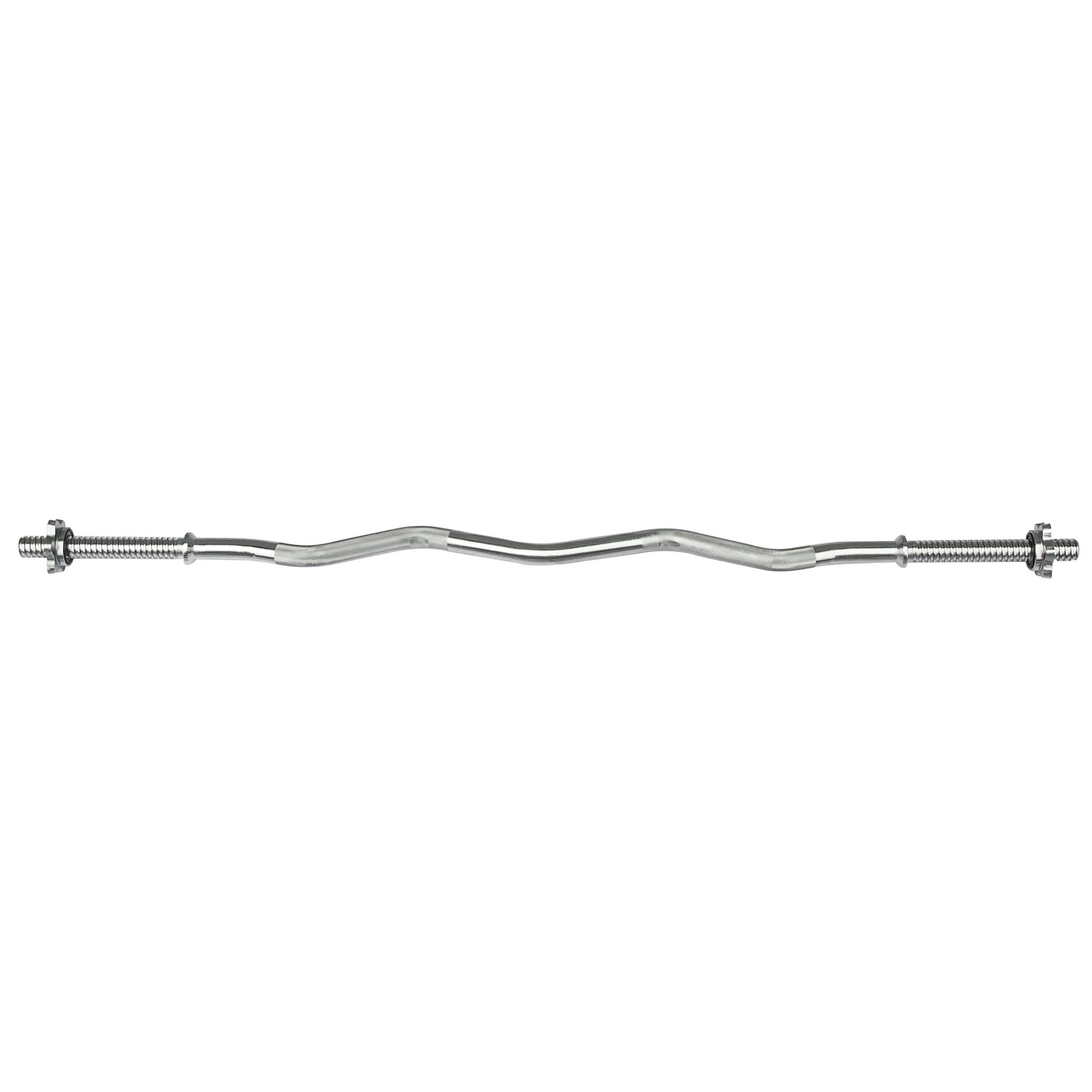 Image of Viavito 4ft Standard EZ Curl Bar with Spinlock Collars