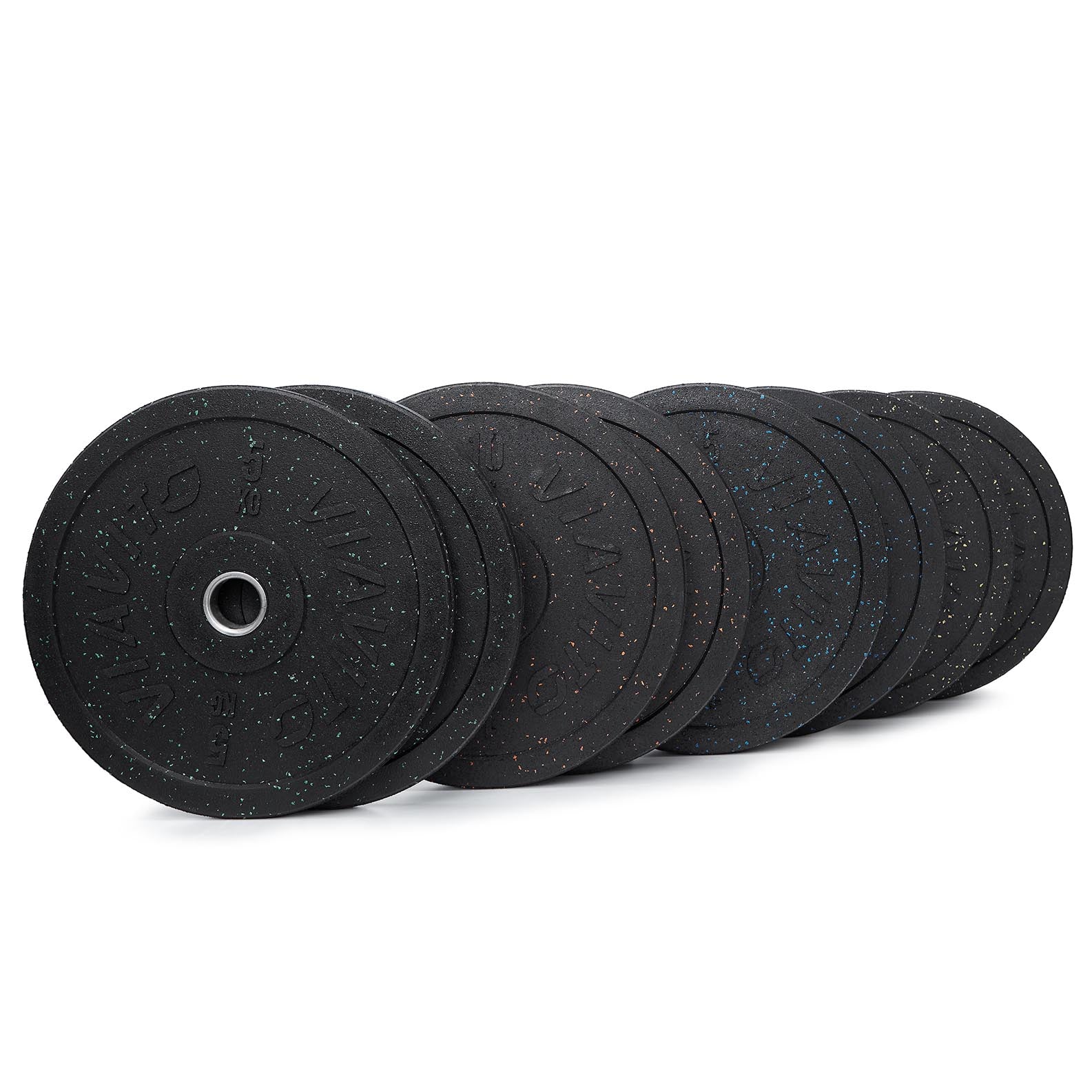 Viavito Rubber Crumb Bumper Olympic Weight Plates