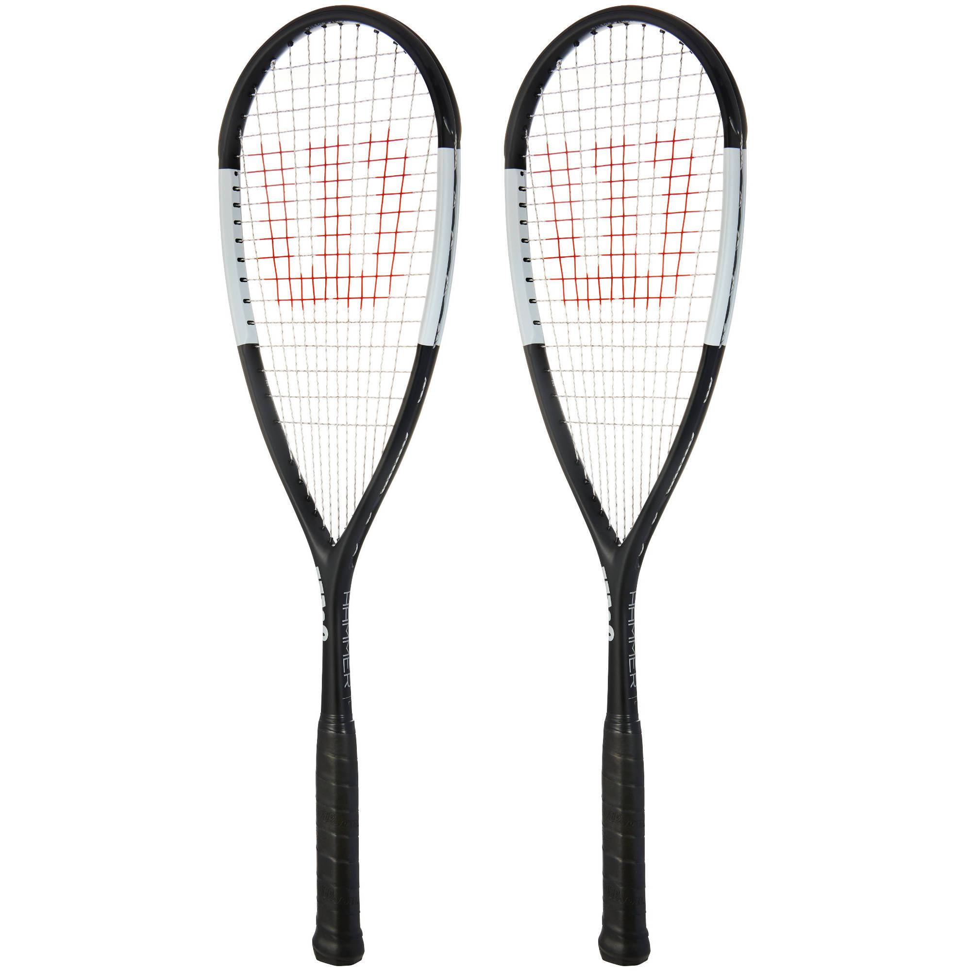 Wilson Hammer Ultra Light 110 PH Squash Racket Double Pack