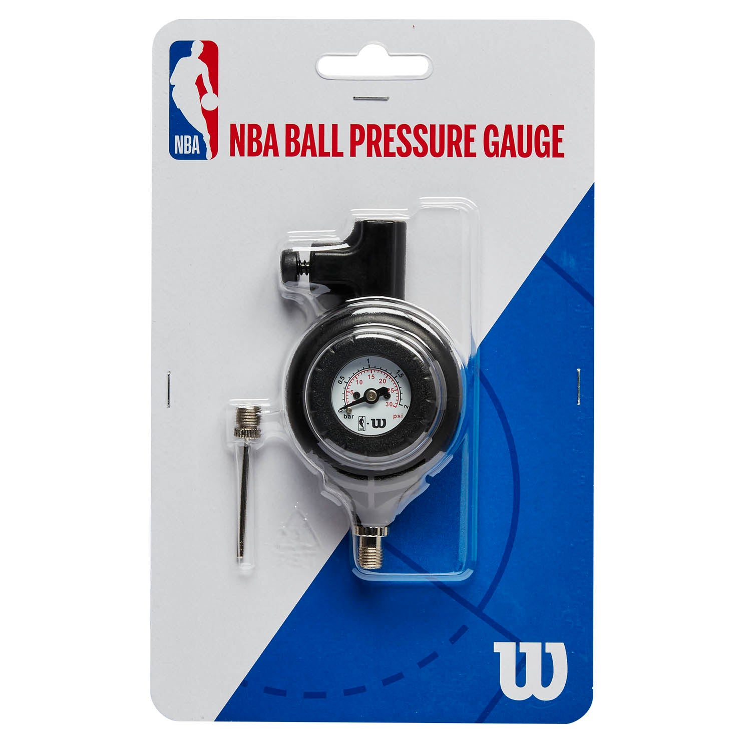 Wilson NBA Mechanical Ball Pressure Gauge from Sweatband.com