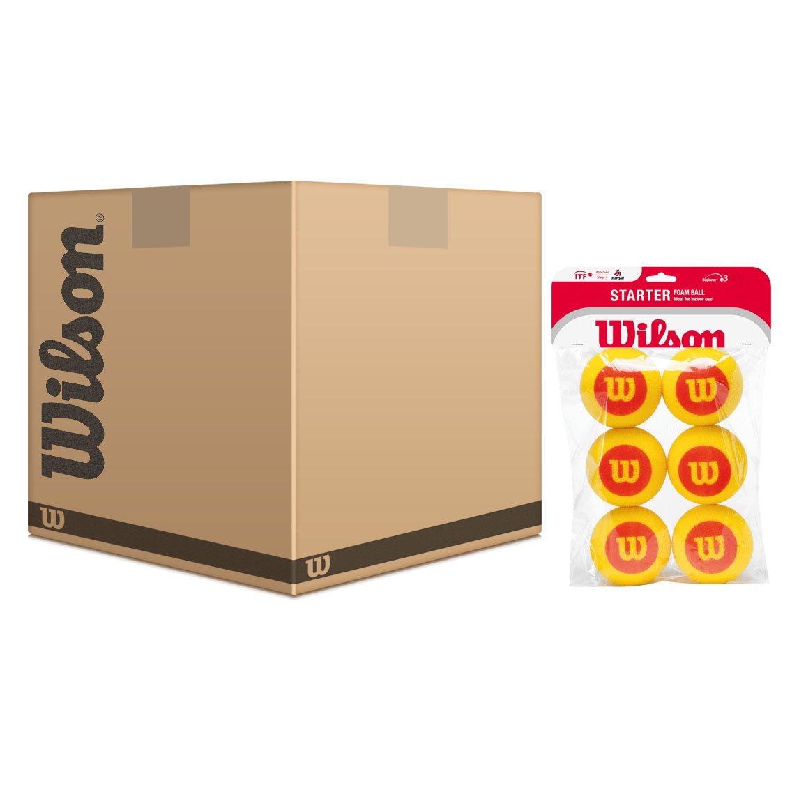 Image of Wilson Starter Foam Balls - 5 Dozen