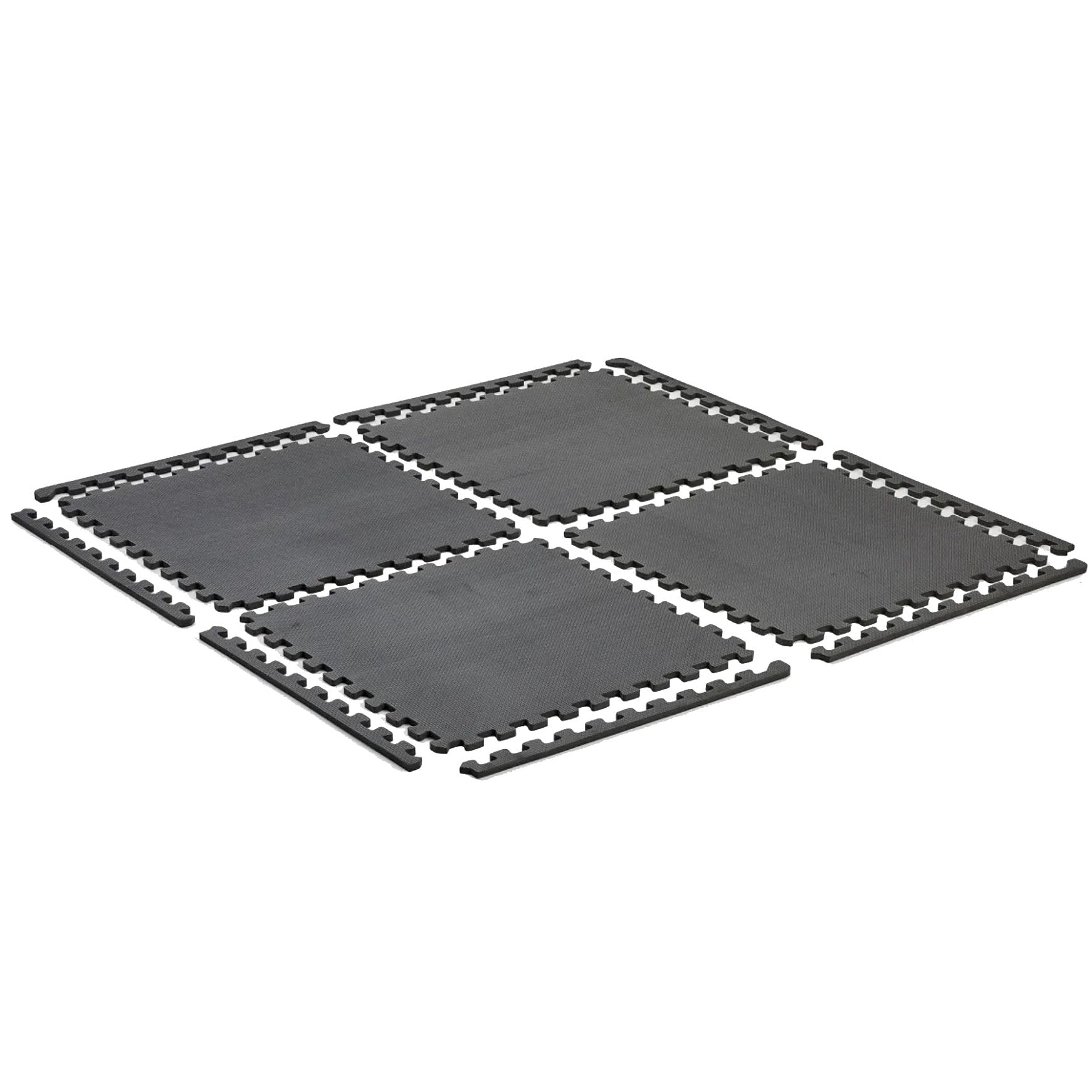 Image of York 4 Piece High Impact Interlocking Floor Protection Mat