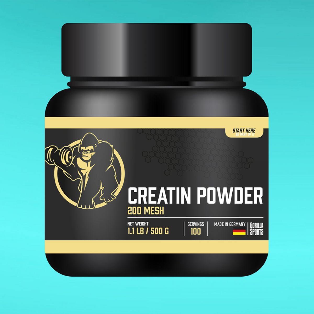 Creatine poeder 500 gr