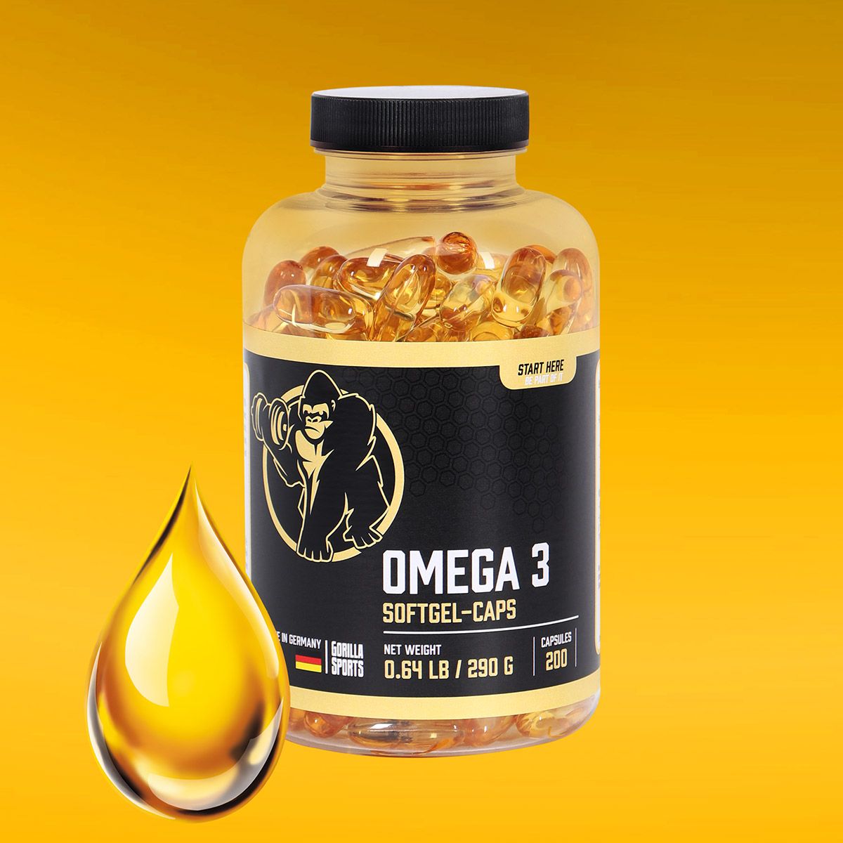 Omega-3 capsules 200 stuks