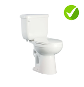 1400 Series Toilet is compatible
