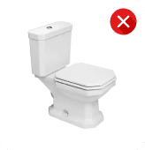 1930 Toilet is incompatible