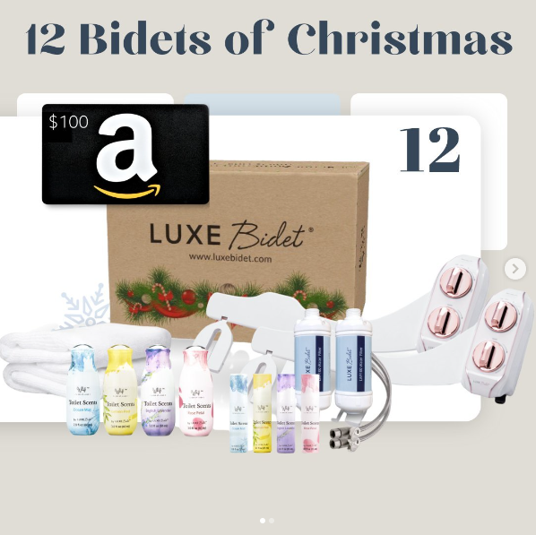 2022 Winter Holiday LUXE Bidet Giveaway
