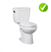 9400 Series Toilet is compatible