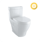 Aimes Toilet requires alternative installation & parts