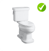 Bancroft Toilet is compatible