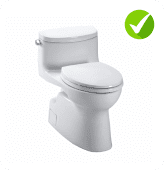 Carolina II Toilet is compatible