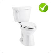 Cimarron Two-Piece Toilet is compatible