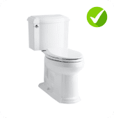 Devonshire Toilet is compatible