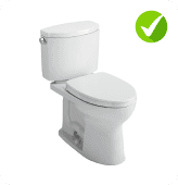Drake II Toilet is compatible