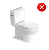 DuraStyle Basic Toilet is incompatible