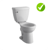 Haywood Toilet is compatible