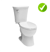 Lilah Toilet is compatible