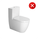 ME by Starck Toilet is incompatible
